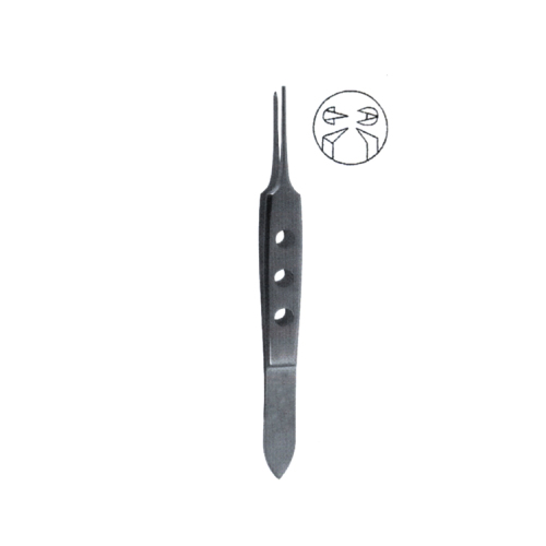 Bishop-Harman Forcep 1x2 teeth, 비숍하만포셉, 유구, 마이크로유구, 9cm