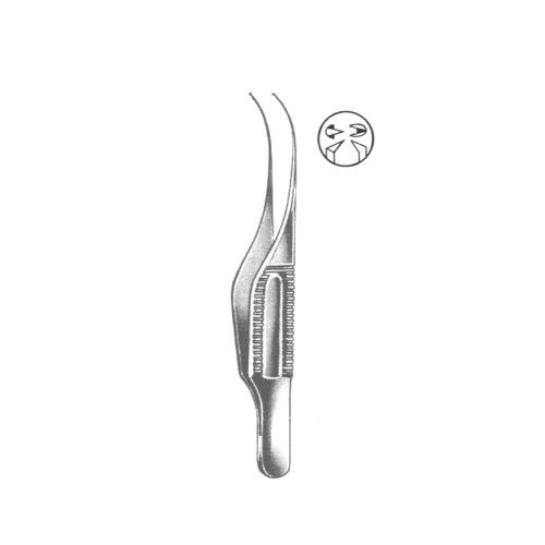 Gill Forcep 1x2 teeth 길 포셉 유구 홍채핀셋 7cm