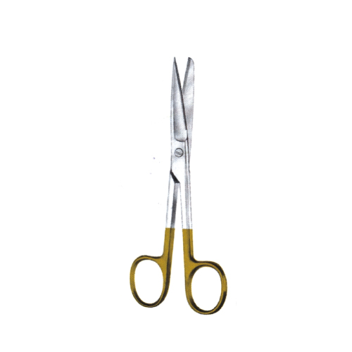 TC Operating Scissor Straight, 골드 발사가위 직 14cm