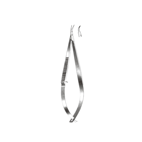 Micro Spring Scissor, 스프링가위 10cm-7mm, 곡