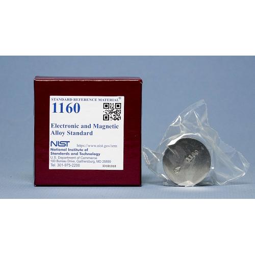 NIST, 1160, Elec/Mag Ni-Mo-Fe, disk