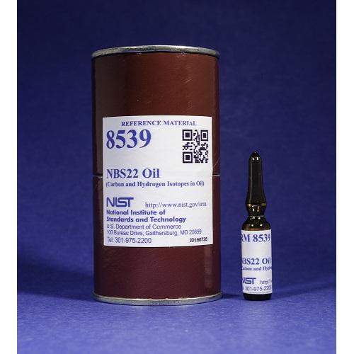 NIST, 8539, NBS22 Oil (Carbon and Hydrogen Isotopes in Oil), 1mL