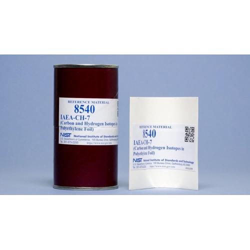 NIST, 8540, IAEA-CH-7 (Carbon and Hydrogen Isotopes in Polyethylene Foil), 3.5g