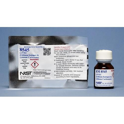 NIST, 8545, LSVEC (Carbon, Oxygen, and Lithium Isotopes in Lithium Carbonate), 0.4g
