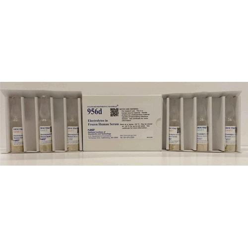 NIST, 956d, Electrolytes in Frozen Human Serum 6 x, 2mL