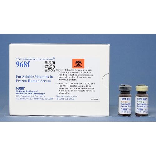 NIST, 968f, Fat-Soluble Vitamins in Frozen Human Serum 2 x, 1mL