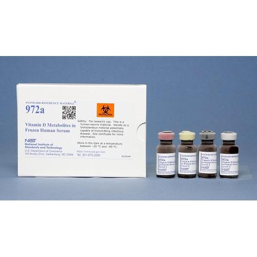 NIST, 972a, Vitamin D Metabolites in Frozen Human Serum 4 x, 1mL