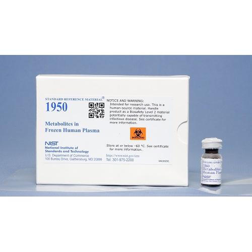 NIST, 1950, Metabolites in Frozen Human Plasma 5 x, 1mL