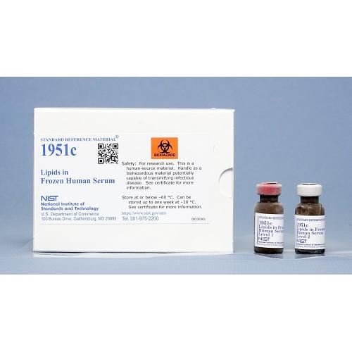 NIST, 1951c, Lipids in Frozen Human Serum 4 x, 1mL