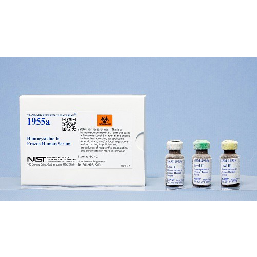 NIST, 1955, Homocysteine and Folate in Frozen Human Serum, set(3)