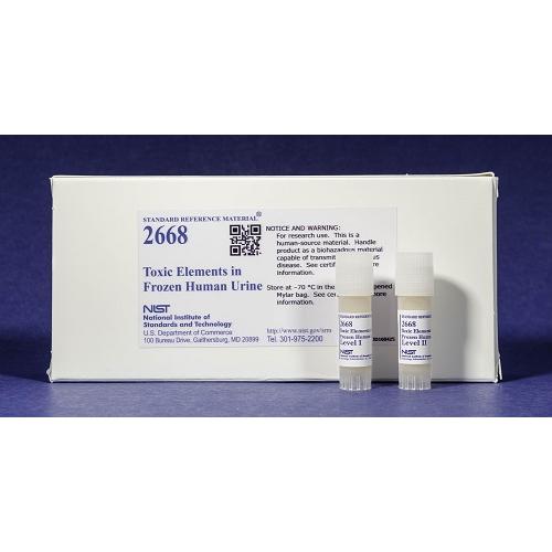 NIST, 2668, Toxic Elements in Frozen Human Urine 10 x, 1.5mL