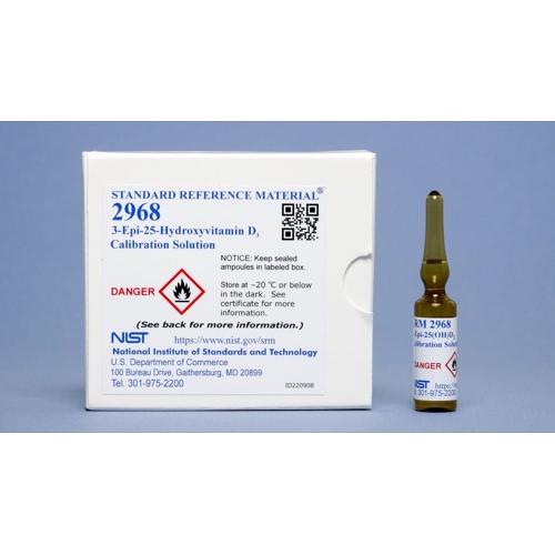 NIST, 2968, 3-Epi-25-Hydroxvitamin D3 Calibration Solution 5 x, 1.2mL