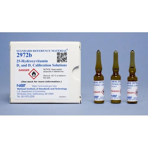 NIST, 2972b, 25-Hydroxyvitamin D Calibration Solutions 15 x, 1.2mL