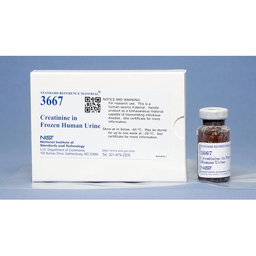 NIST, 3667, Creatinine in Frozen Human Urine 1 x, 10mL