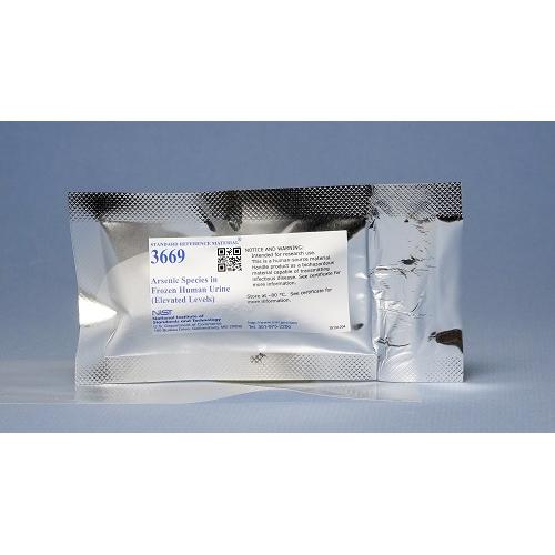 NIST, 3669, Arsenic Species in Frozen Human Urine (Elevated Levels) 5 x, 1.5mL