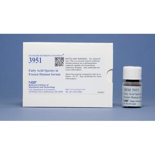 NIST, 3951, Fatty Acid Species in Frozen Human Serum 3 x, 1mL