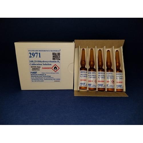 NIST, 2971, 24R, 25-Dihydroxyvitamin D3 Calibration Solution 5 x, 1mL