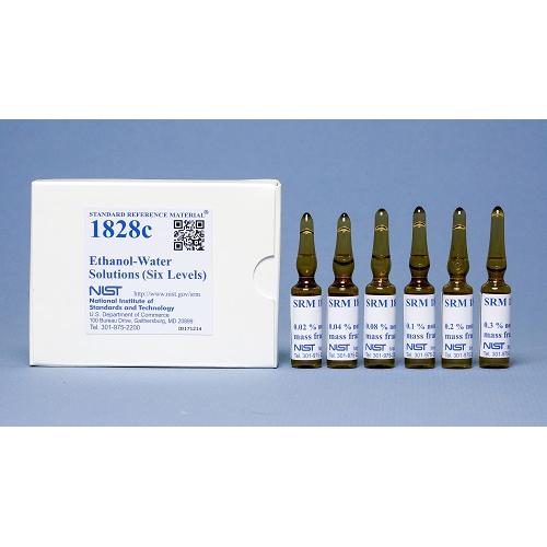 NIST, 1828c, Ethanol-Water Solutions (Six Levels) 6 x, 1.2mL