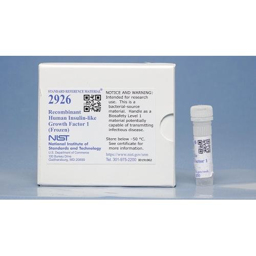 NIST, 2926, Recombinant Human Insulin-like Growth Factor 1 (Frozen) 3 x, 0.25mL