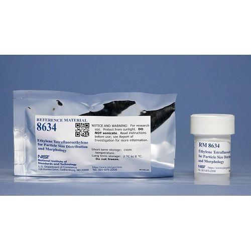 NIST, 8634, Ethylene Tetrafluoroethylene for Particle Size Distribution and Morphology, 20mL
