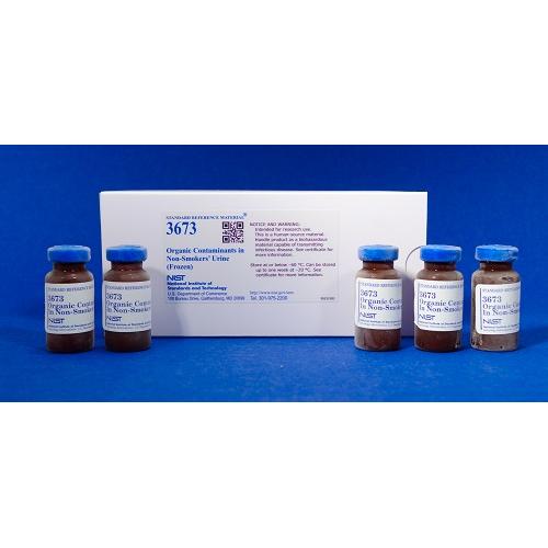 NIST, 3673, Organic Contaminants in Non-Smoker’s’ Urine (Frozen) 10 x, 1.5mL