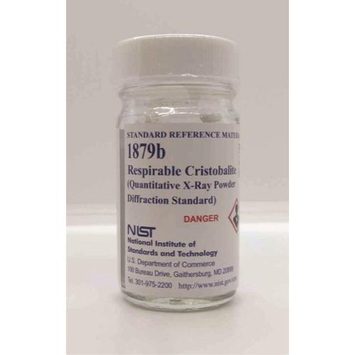 NIST, 1879b, Respirable Cristobalite (Quantitative X-Ray Powder Diffraction Standard), 5g