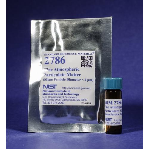 NIST, 2786, Fine Atmospheric Particulate Matter(Mean Particle Diameter < 4 μm) 100mg to, 140mg