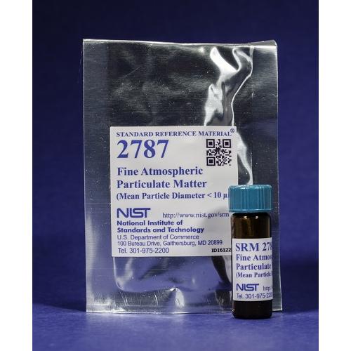 NIST, 2787, Fine Atmospheric Particulate Matter (Mean Particle Diameter < 10, μm)