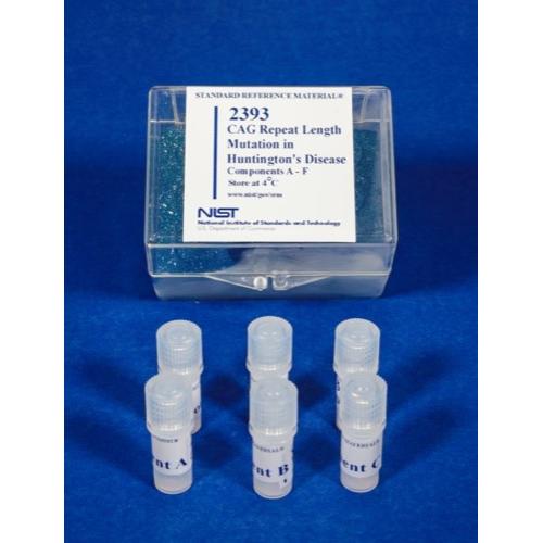 NIST, 2393, CAG Repeat Length Mutation in Huntington’s Disease, set(6)