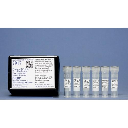 NIST, 2917, Plasmid DNA for Fecal Indicator Detection and Identification, set(6)