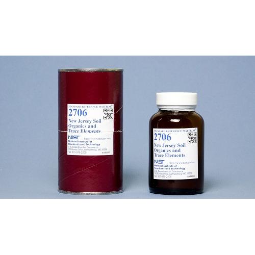 NIST, 2706, New Jersey Soil, Organics and Trace Elements, 50g
