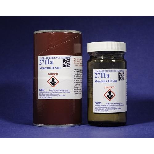 NIST, 2711a, Montana II Soil Moderately Elevated Trace Element Concentrations, 50g