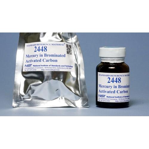 NIST, 2448, Mercury in Brominated Activated Carbon, 25g
