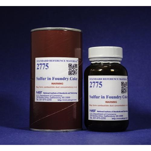 NIST, 2775, Sulfur in Foundry Coke, 50g