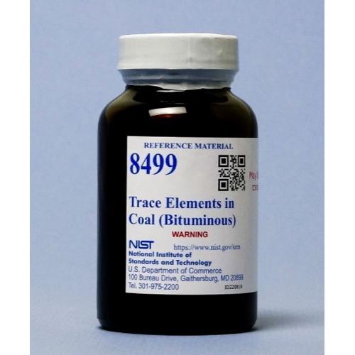 NIST, 8499, Trace Elements in Coal (Bituminous), 50g