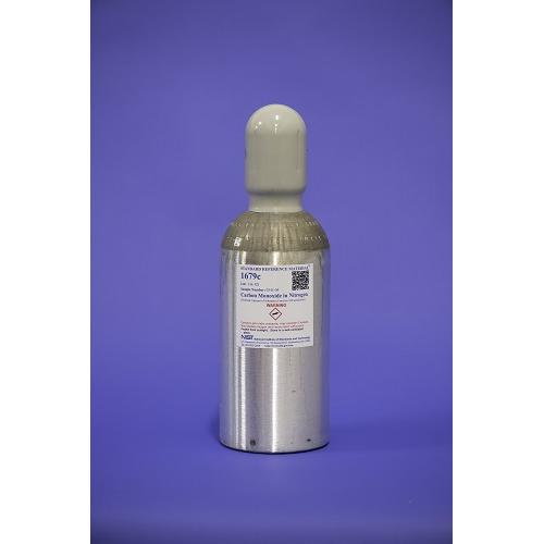 NIST, 1679c, Carbon Monoxide in Nitrogen (Nominal Amount-of-Substance Fraction 100 μmol/mol), 6L/cylinder