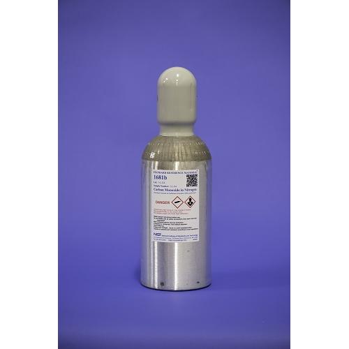 NIST, 1681b, Carbon Monoxide in Nitrogen (Nominal Amount-of-Substance Fraction 1000 μmol/mol), 6L/cylinder