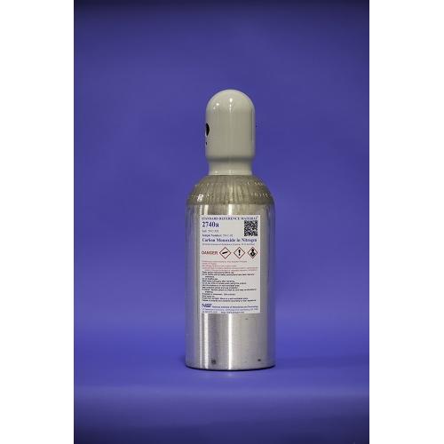 NIST, 2740a, Carbon Monoxide in Nitrogen (Nominal Amount-of-Substance Fraction 10 % mol/mol), 6L/cylinder