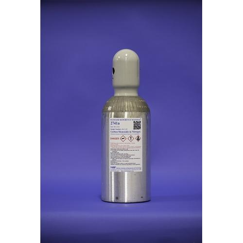NIST, 2741a, Carbon Monoxide in Nitrogen (Nominal Amount-of-Substance Fraction 13 % mol/mol), 6L/cylinder