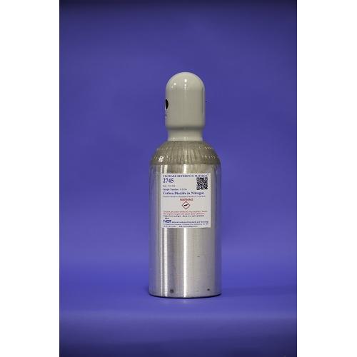 NIST, 2745, Carbon Dioxide in Nitrogen (Nominal Amount-of-Substance Fraction 16 % mol/mol), 6L/cylinder