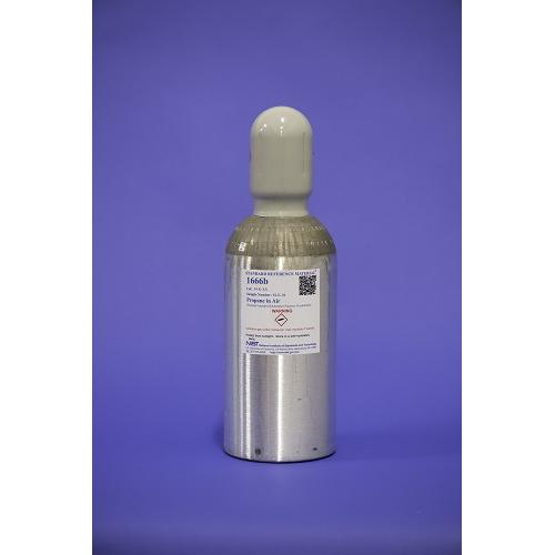 NIST, 1666b, Propane in Air (Nominal Amount-of-Substance Fraction 10 μmol/mol), 6L/cylinder