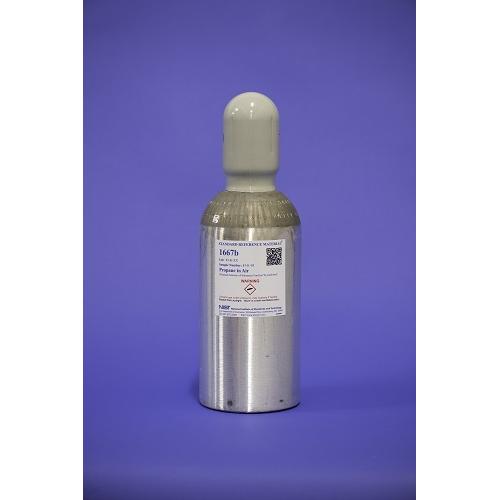 NIST, 1667b, Propane in Air (Nominal Amount-of-Substance Fraction 50 μmol/mol), 6L/cylinder