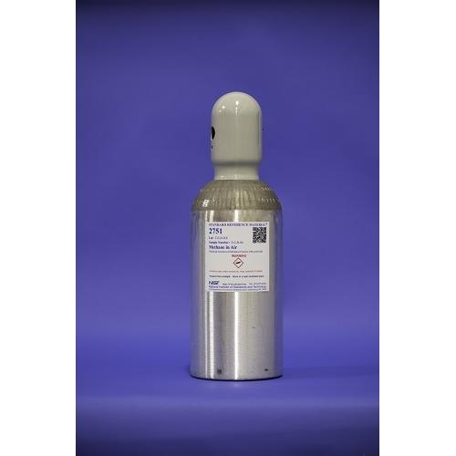 NIST, 2751, Methane in Air (Nominal Amount-of-Substance Fraction 100 μmol/mol), 6L/cylinder