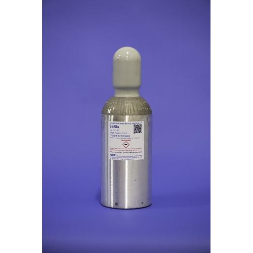 NIST, 2658a, Oxygen in Nitrogen (Nominal Amount-of-Substance Fraction 10 % mol/mol), 6L/cylinder