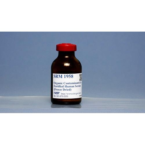 NIST, 1958, Organic Contaminants in Fortified Human Serum (Freeze Dried), 5x10.7mL