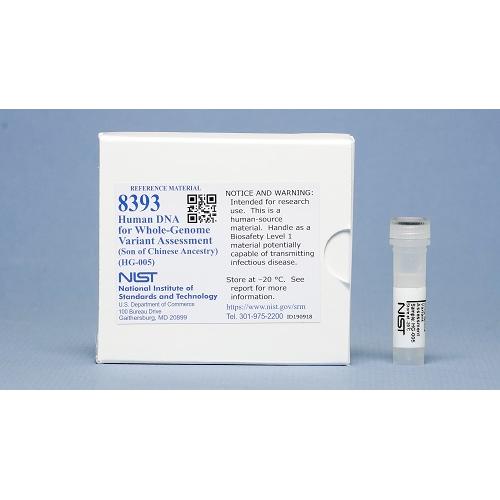 NIST, 8398(QTY10), Human DNA for Whole-Genome Genome Variant Assessent (Daughter of Utah/European Ancestry) (HG-001) 10vials of, RM8398