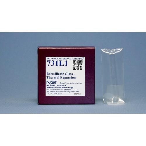 NIST, 731L1, Borosilicate Glass - Thermal Expansion, 5cm