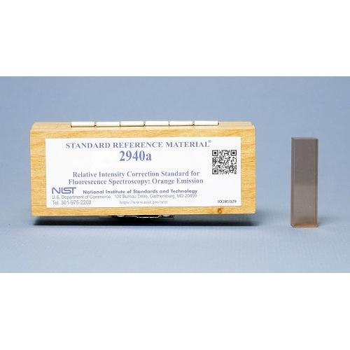 NIST, 2940a, Relative Intensity Correction Standard for Fluorescence Spectroscopy: Orange Emission, each