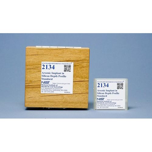 NIST, 2134, Arsenic Implant in Silicon Depth Profile Standard, each