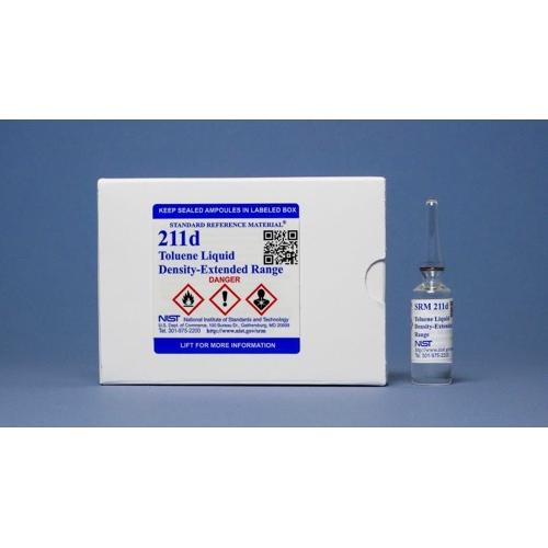 NIST, 211d, Toluene Liquid Density Extended Range, 4x5mL